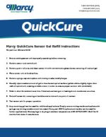 QuickCure instructions cover page