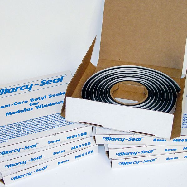Marcy butyl tape packaging