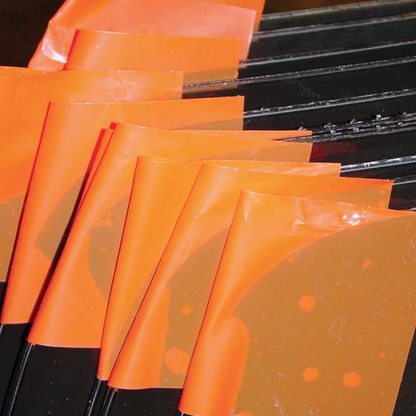 Marcy Tip Tape on auto glass corners